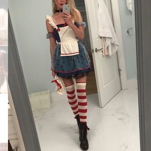 Entire Halloween Rag doll costume